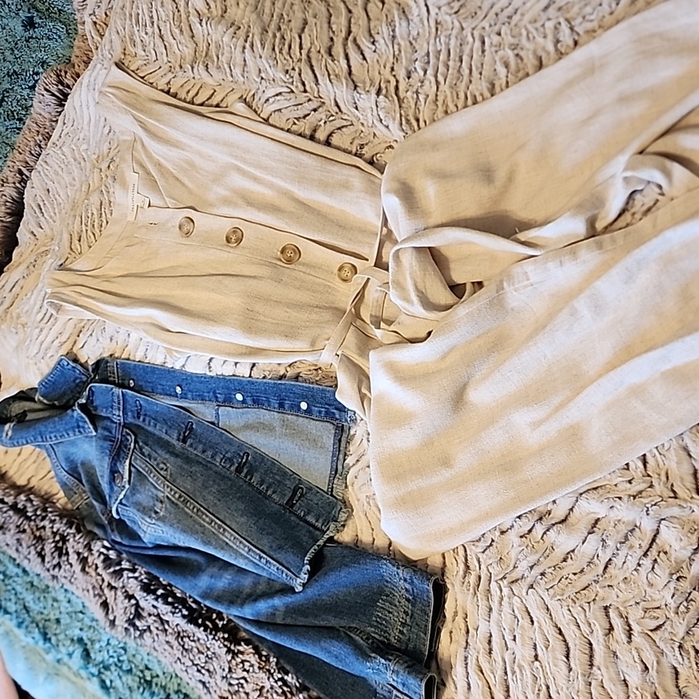 Women's tank Crop Jumpsuit M Purchased from Savannah 7s